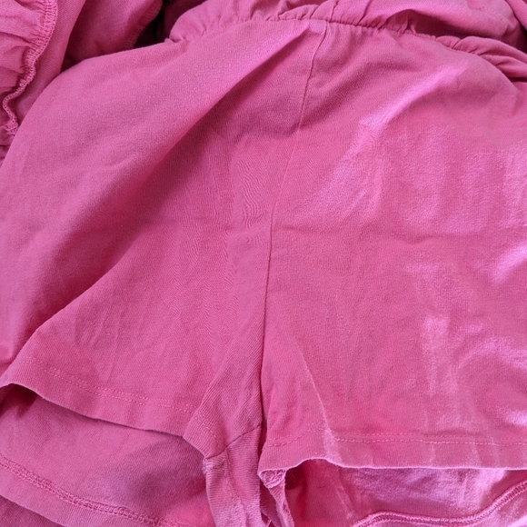 Boden Pink Tier Ruffle Skort Skirt 11/12 - Picture 3 of 5